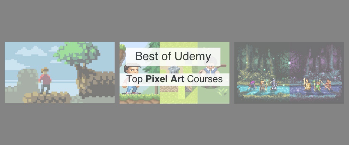Top 3 Udemy Pixel Art courses by Reddit Upvotes Reddsera