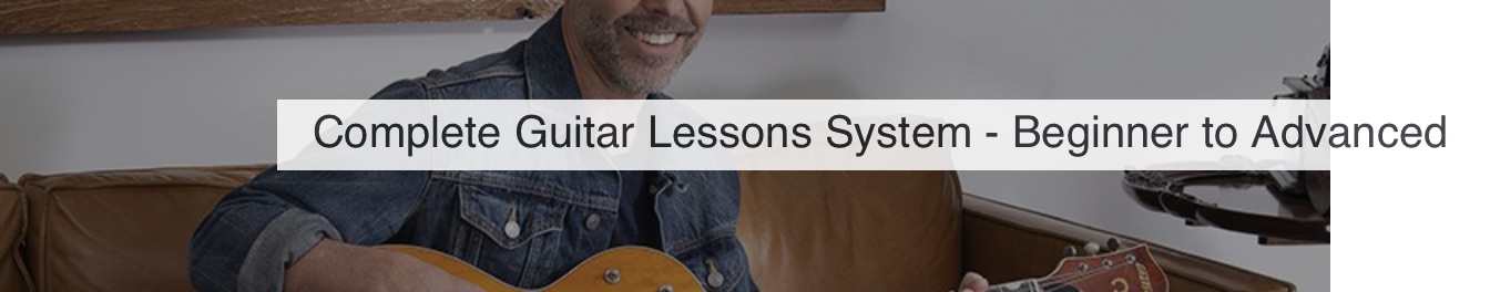 Reddit comments on "Complete Guitar Lessons System - Beginner to