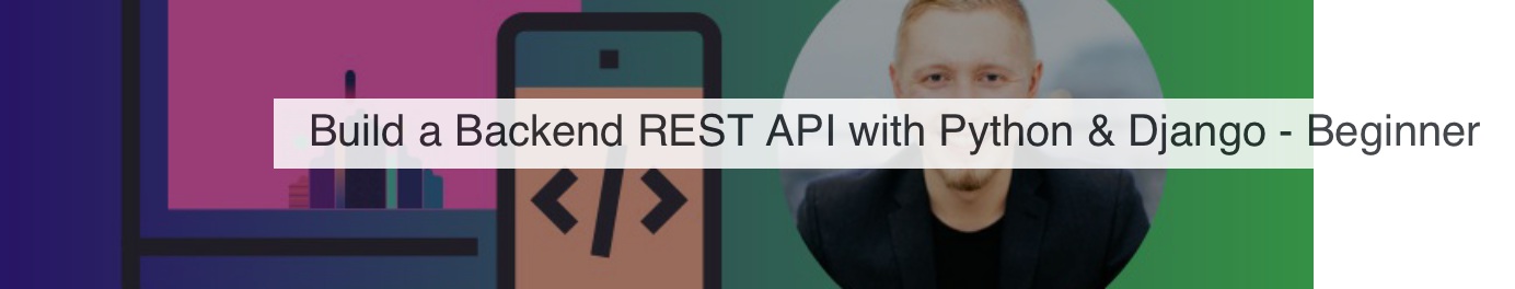 Reddit Comments On "Build A Backend REST API With Python & Django ...