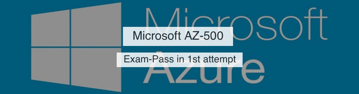 Pass4sure AZ-500 Study Materials